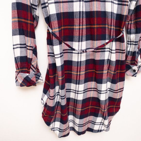 Rails Nadine Plaid Shirt Dress Size Large - Picture 8 of 8